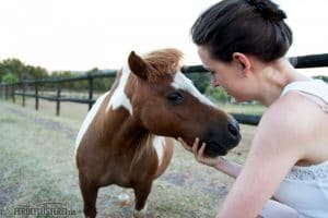 Saying Hi to the Pony