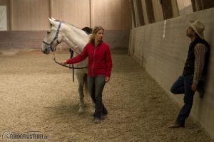 Andrea Eschbach und Alfonso Aguilar