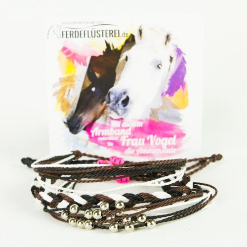 Charity Projekt Frau Vogel - Weltfreund Pferdeflüsterei Armbänder