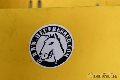 Stallwechsel Pferd Carey Fohlenhof Heutoy Heufresser